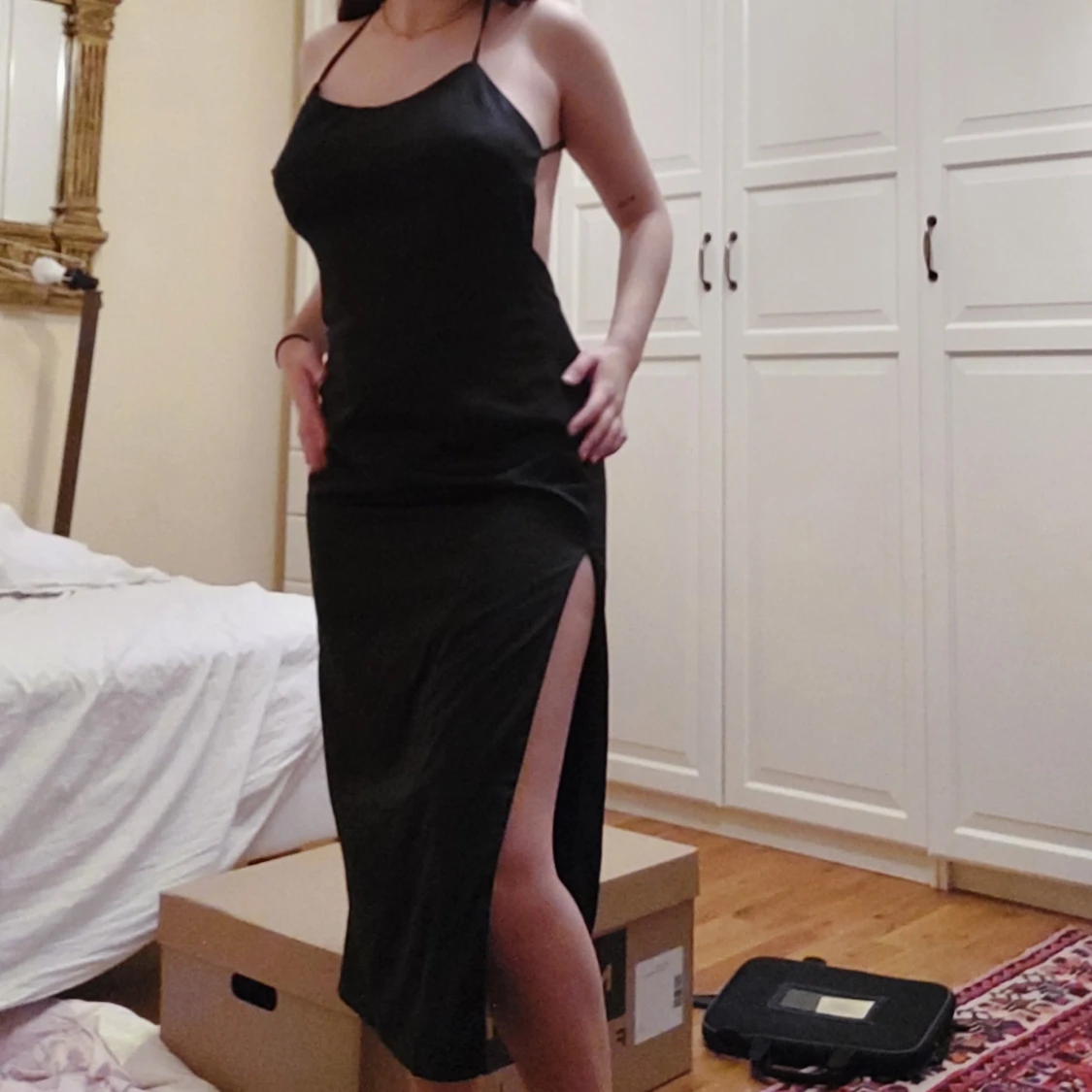 Svart balklänning i storlek S - 91