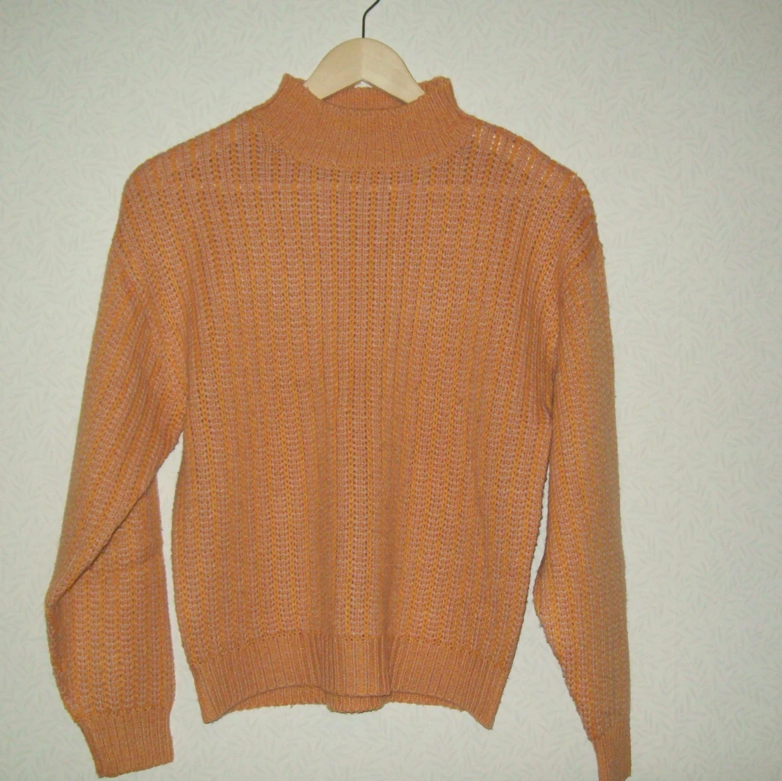 Turtleneck stickat tröja - 90