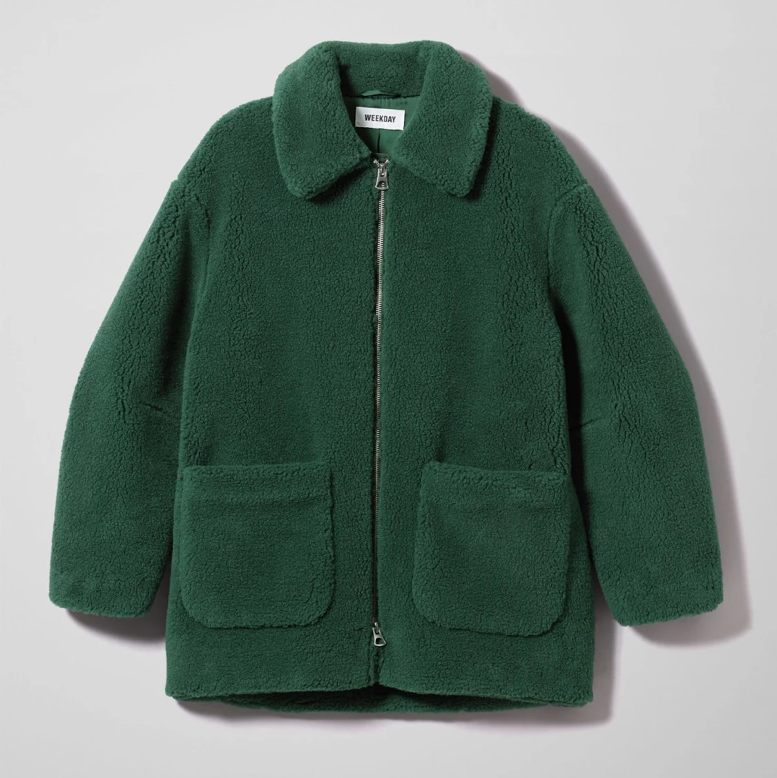 Weekday teddyjacka 🍀🍃💚