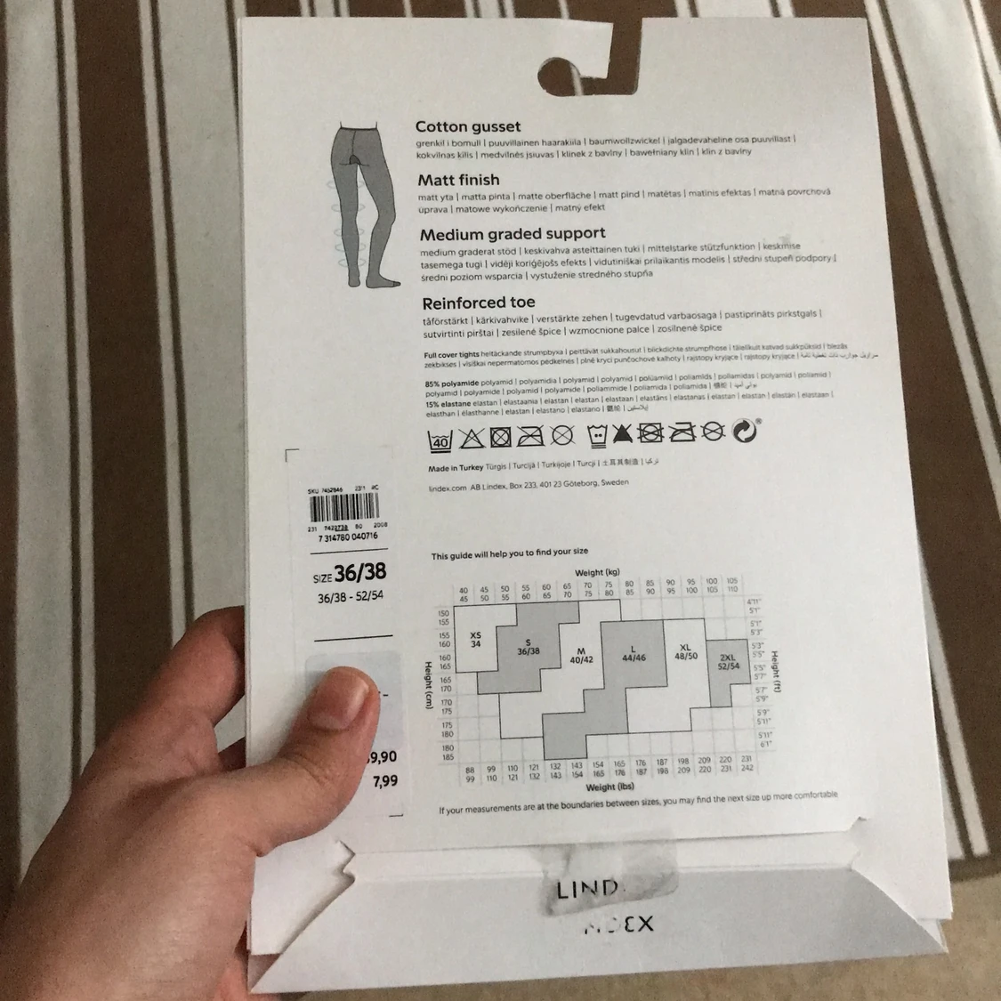 Medium graderad support - 90