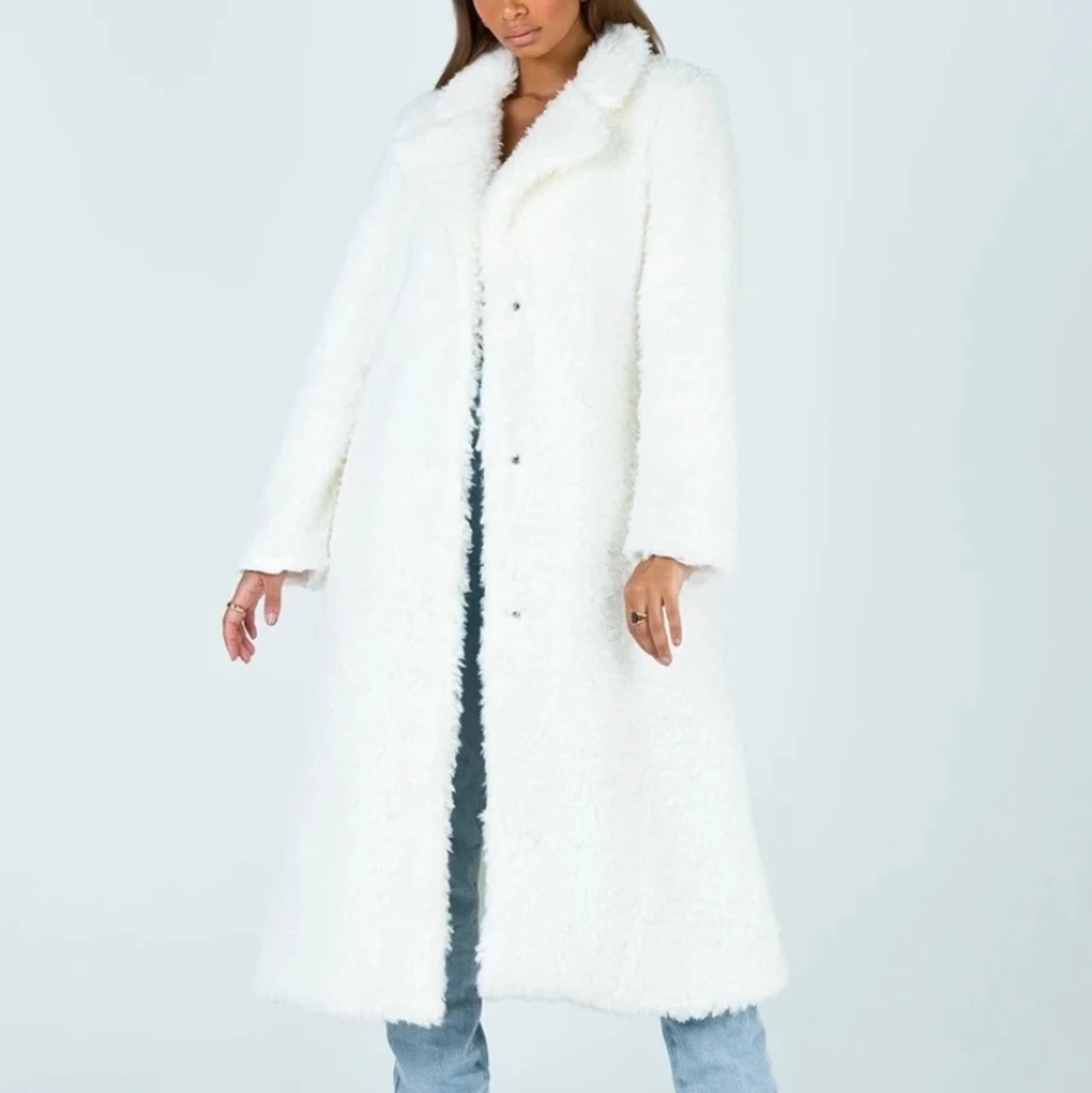 Princess Polly alistar coat cream Jacka