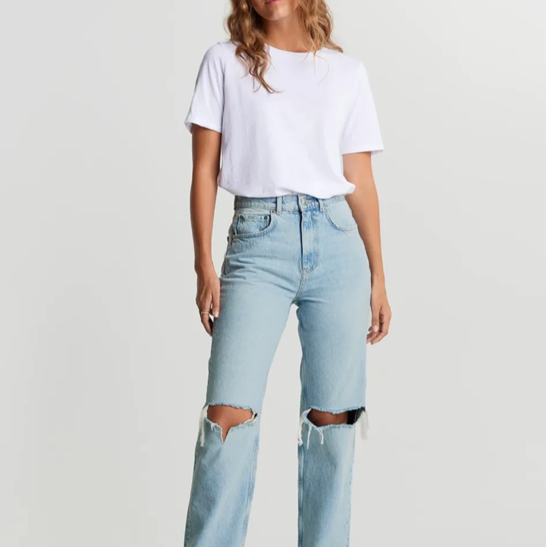High waist jeans 