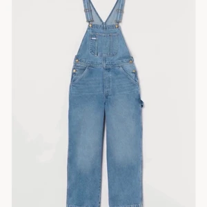 LEE x H&M hängselbyxor  - Coola och bekväma hängselbyxor från Lee x HM 💙 Aldrig använda med etikett kvar! En liten söm är felsydd men det syns knappt (kan skicka bild)☺️