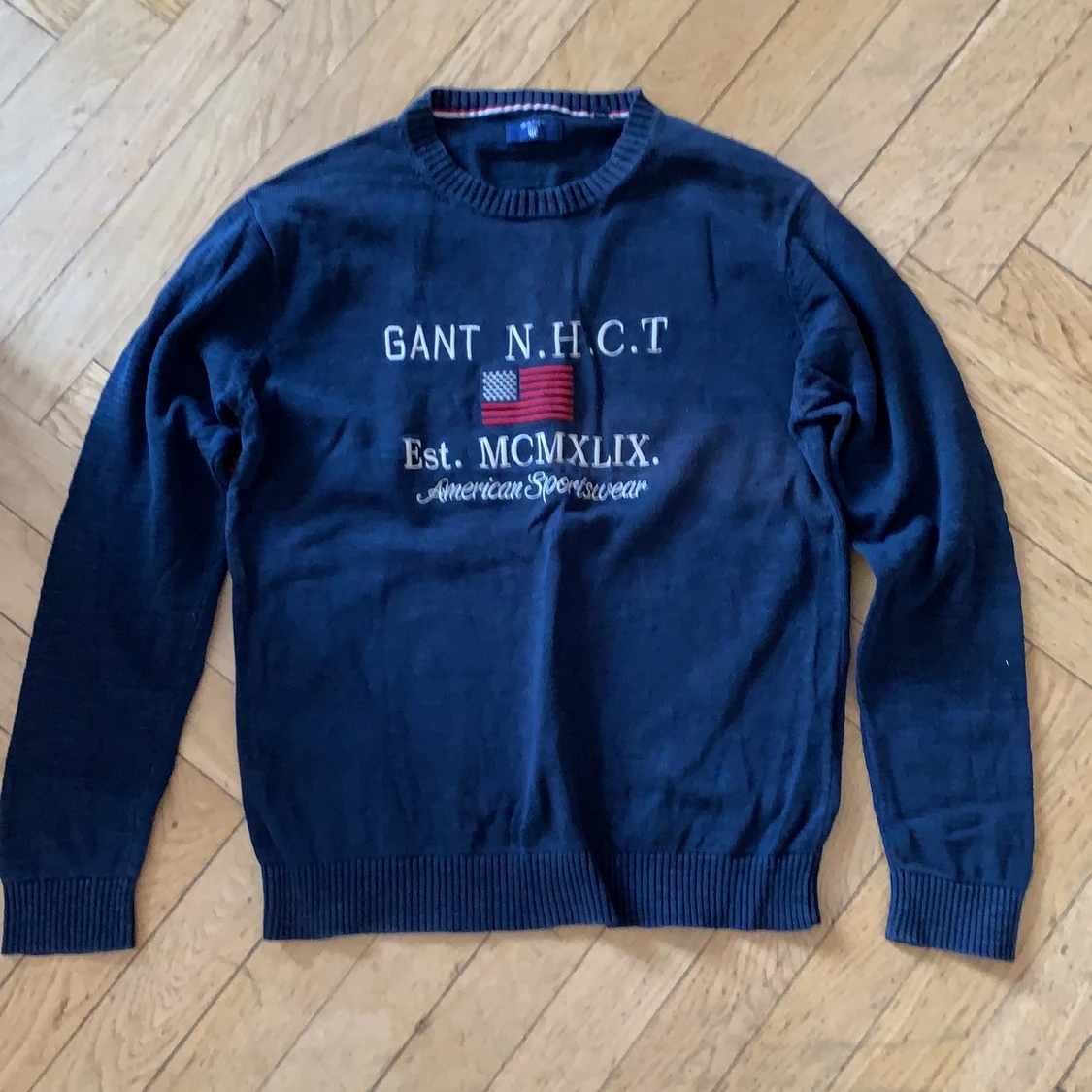 Stickad Gant sweatshirt