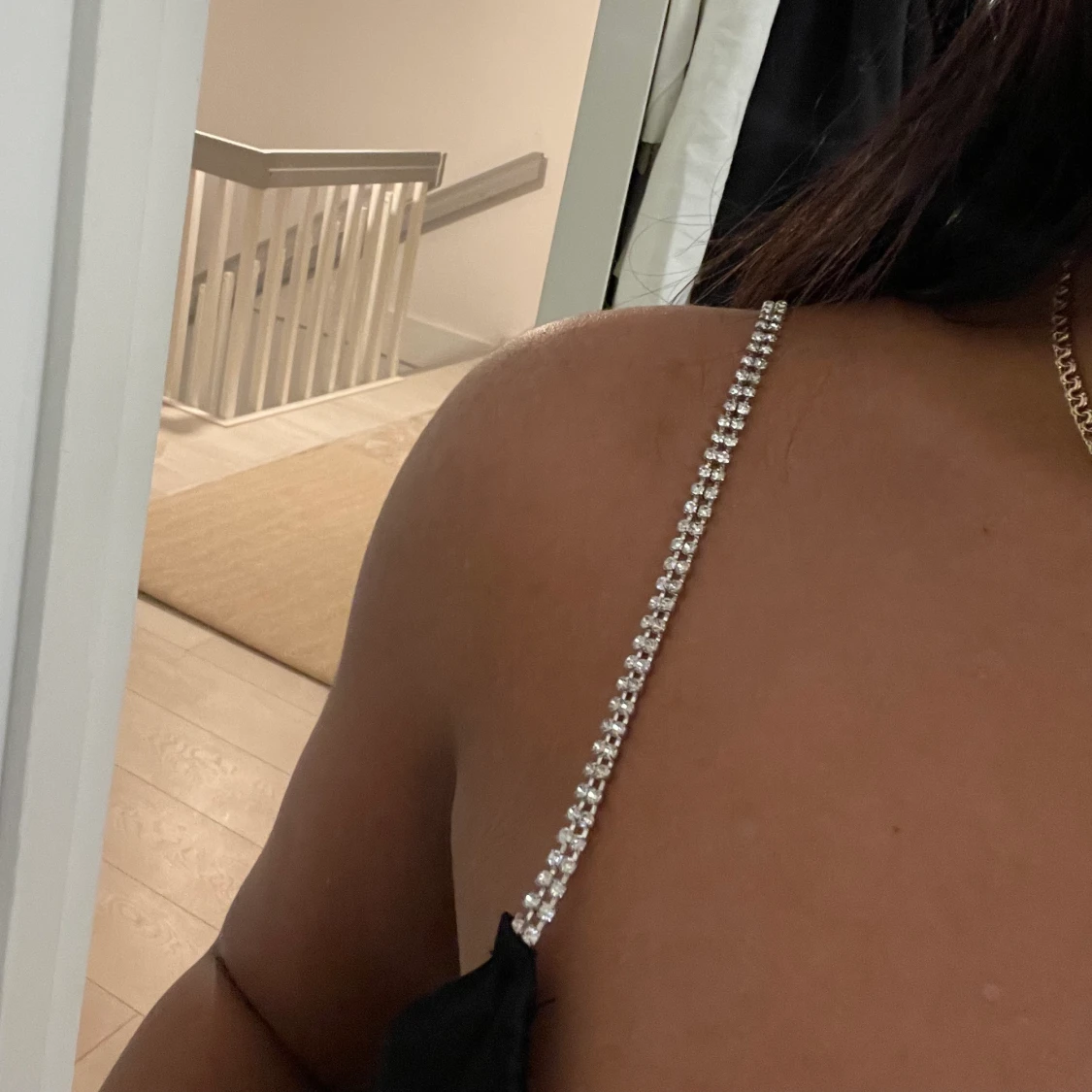 Satin klänning  - 91