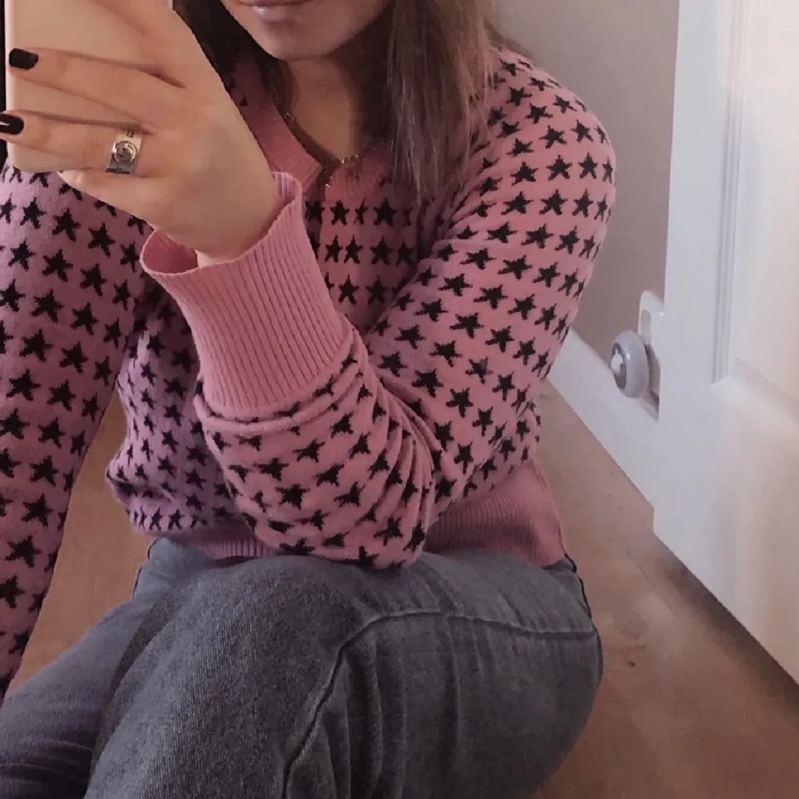 tröja med stjärnor 