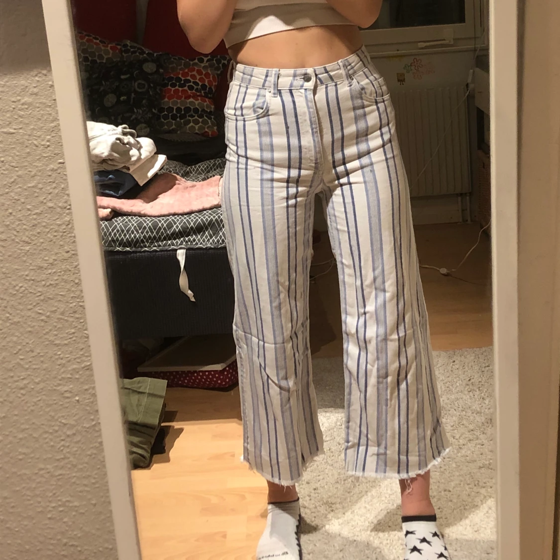 Randiga byxor från H&M 