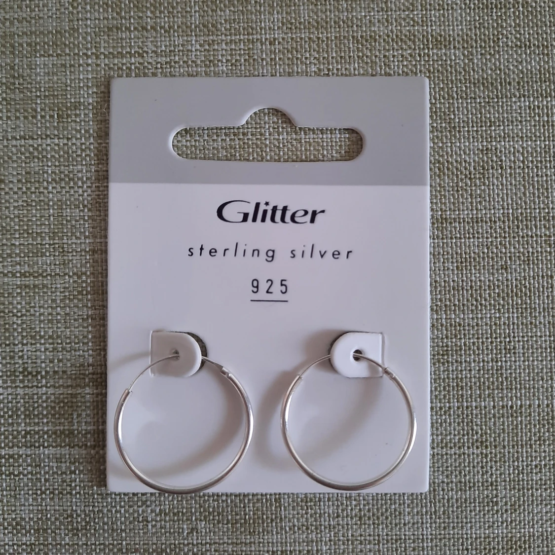 Silverringar örhängen