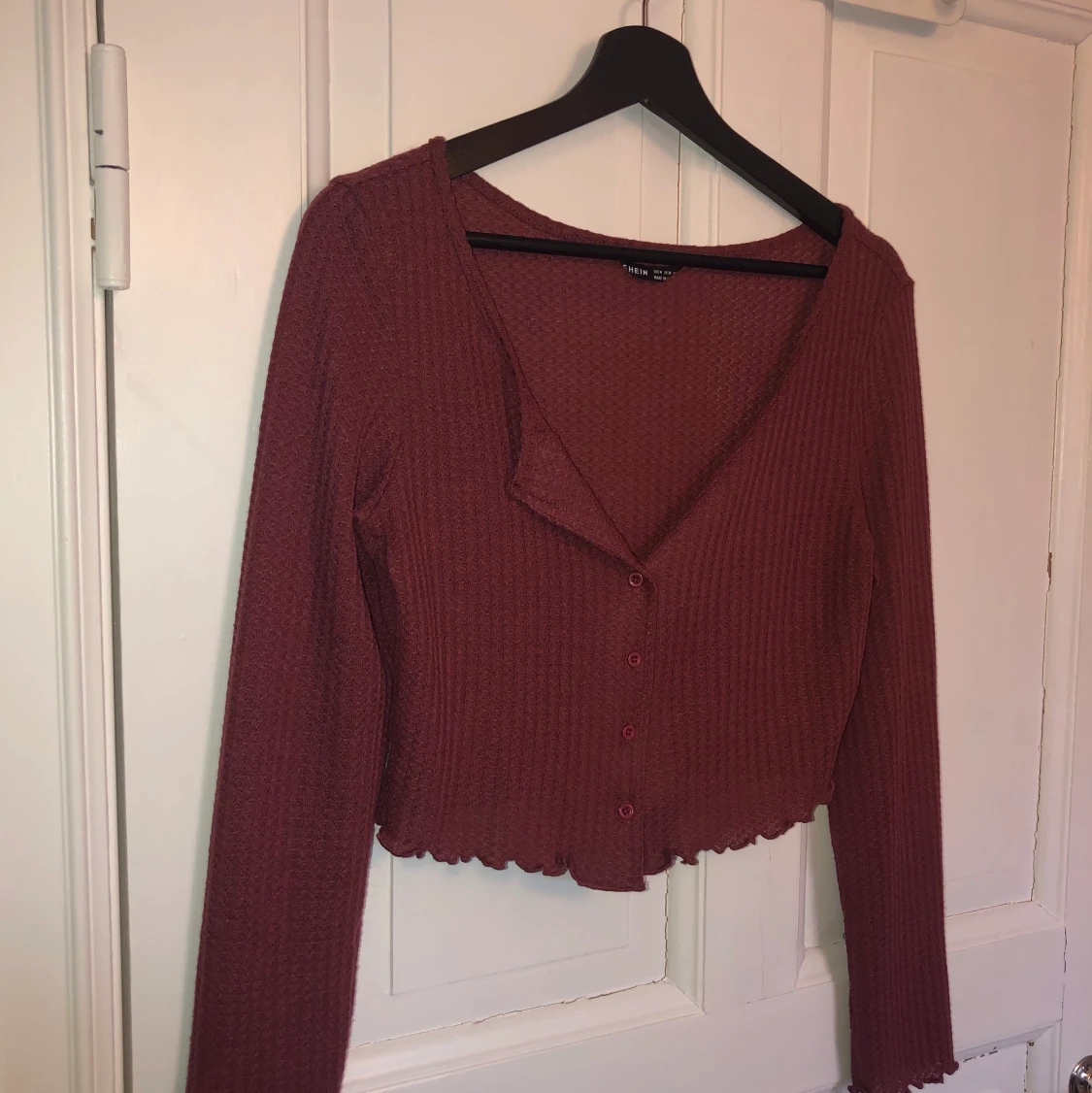 Vinröd Topp SheIn - 90