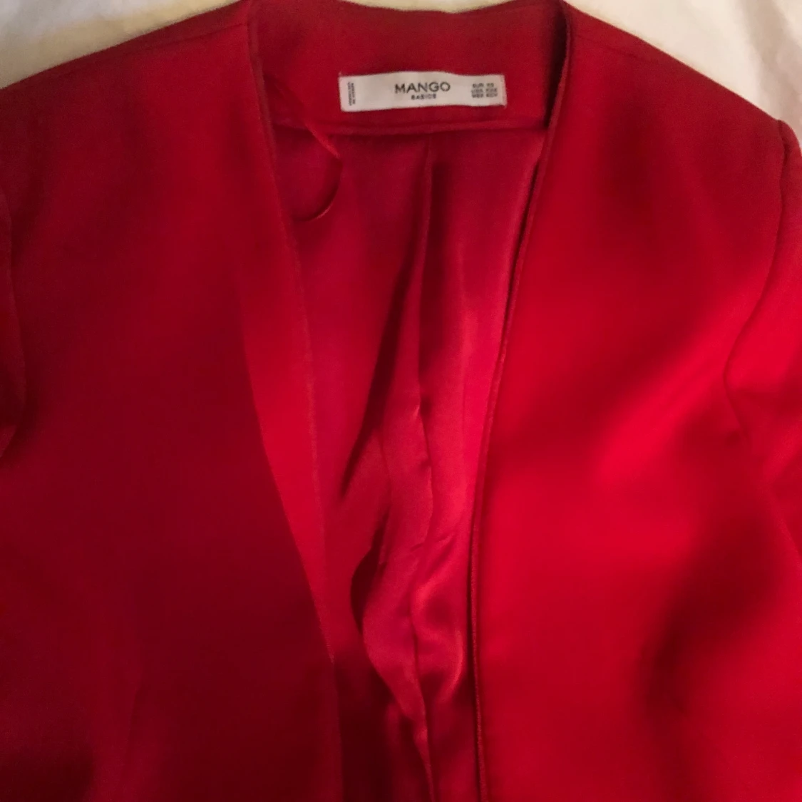 Röd kavaj blazer från Mango - 90