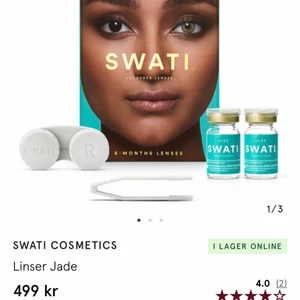 Swati linser - Säljer dessa fina linser från Swati! köpta för 499 kr men kommer inte gå till användning. Förpackning är som helt (utan pincett) ☺️💓
