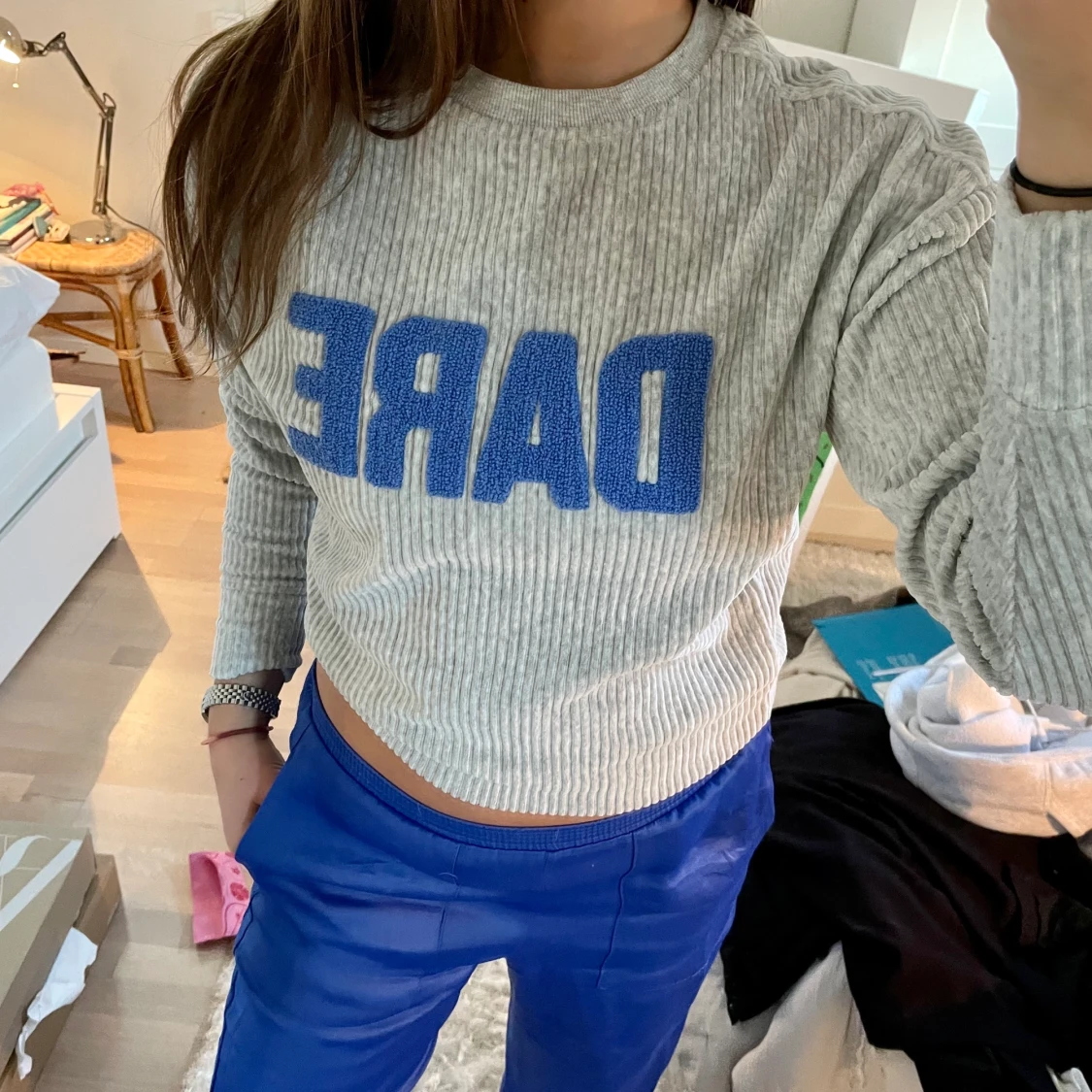 Cool tröja med tryck  - 90