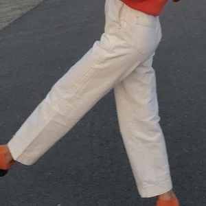 Jeans - Vita vida jeans från Gina ❕”utmarkerade” sömmar 🧵 