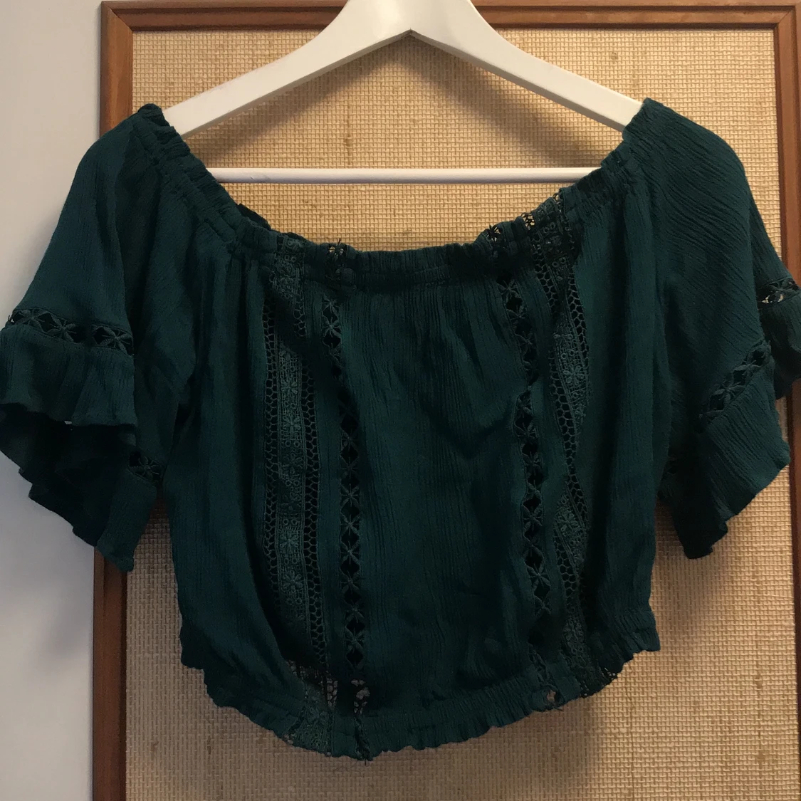 Snygg grön topp - 90