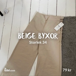Beige Byxor - Byxor ifrån Lindex🤎 Oanvända Köparen betalar frakt📦