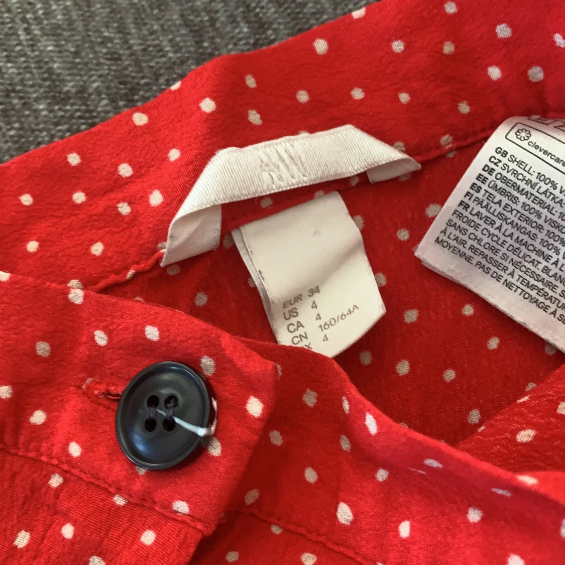 röd kjol från hm! - 90