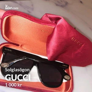 Gucci solglasögon  - I nyskick. Inköpta förra året men kommer ej till användning. Köpte för 3800. Kan gå ner i pris 