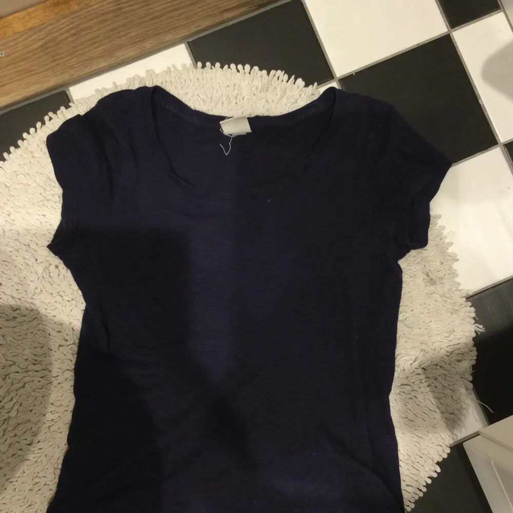 Detta är en blå basic tröja som inte har använs ❤️❤️Jag säljer denna jätte billig för vill verkligen bli av med den. . T-shirts.