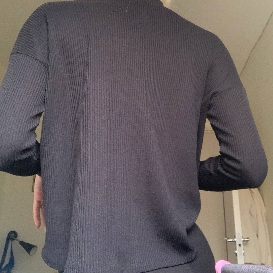 Svart crew neck - 90