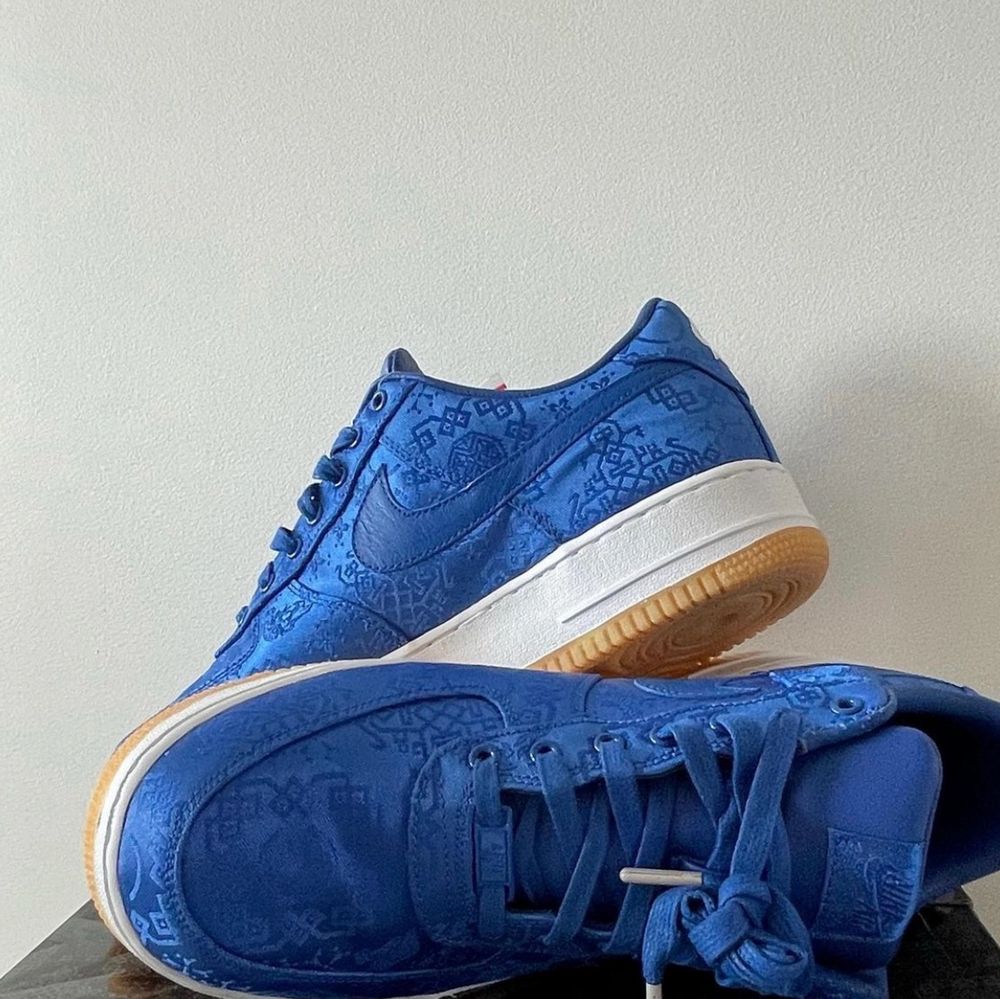 af1 x clot blue