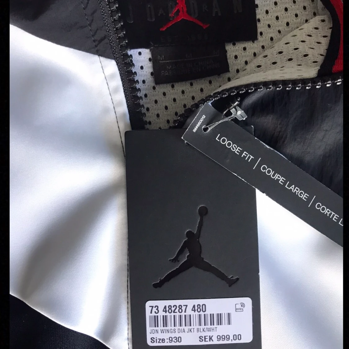 Air Jordan - tunn jacka - 91