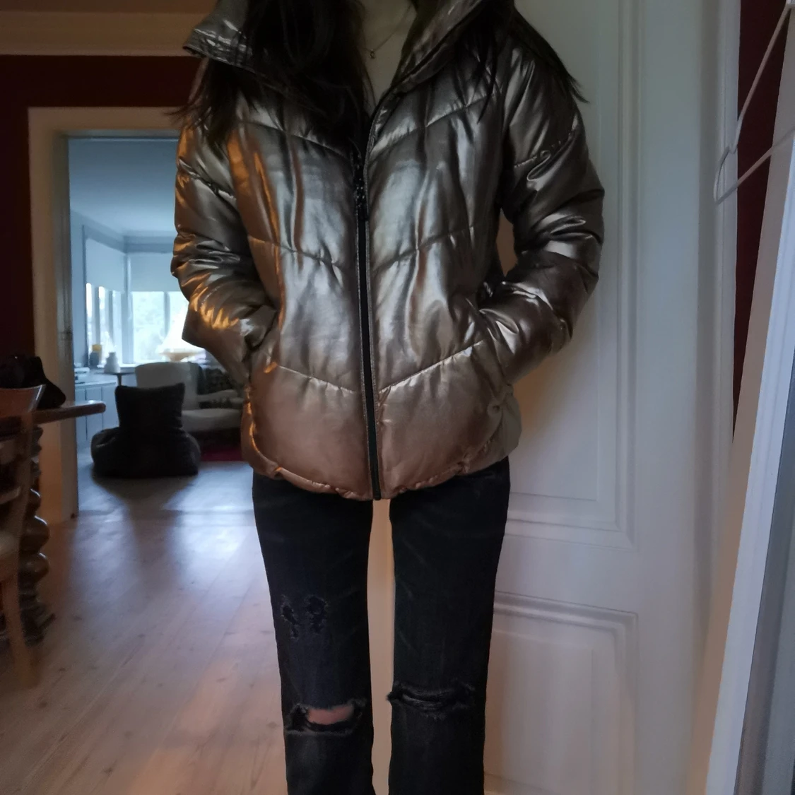 guldig tjock vinterjacka!  - 90