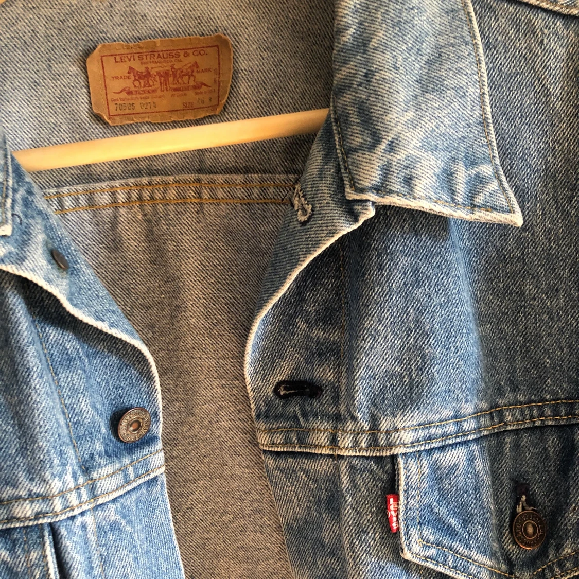 oversized levis jeansjacka - 91