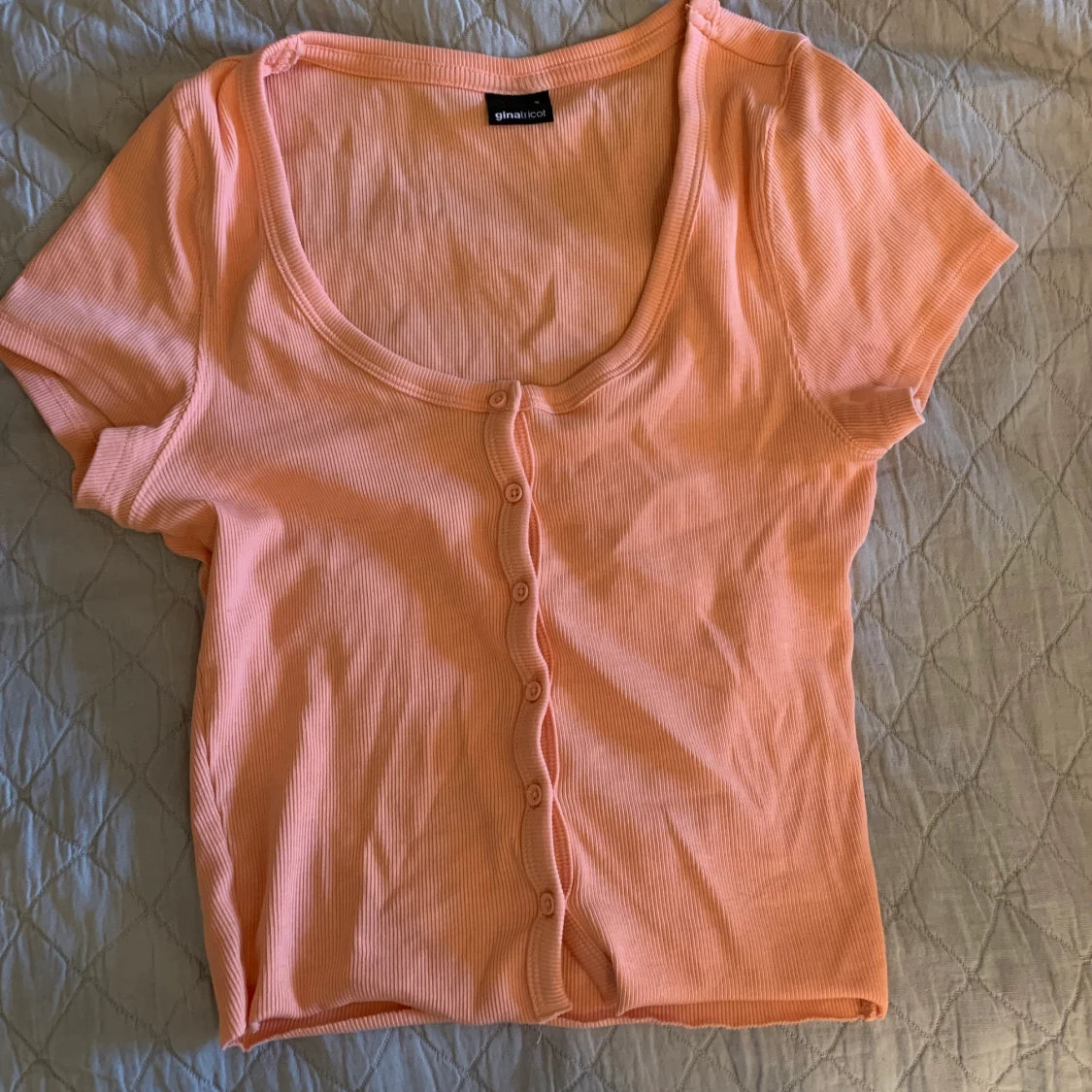 Gullig tröja, korall - 90