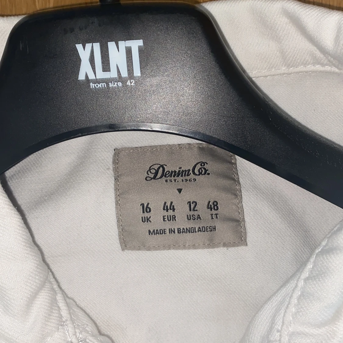 Vit jeansjacka  - 91