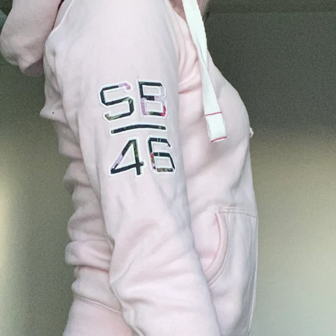 Fin rosa hoddie  - 90