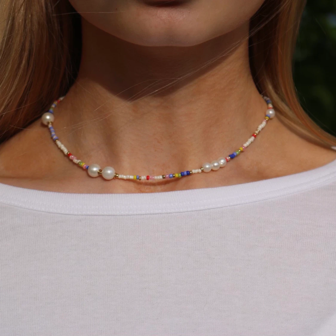 Pärlhalsband  - 91