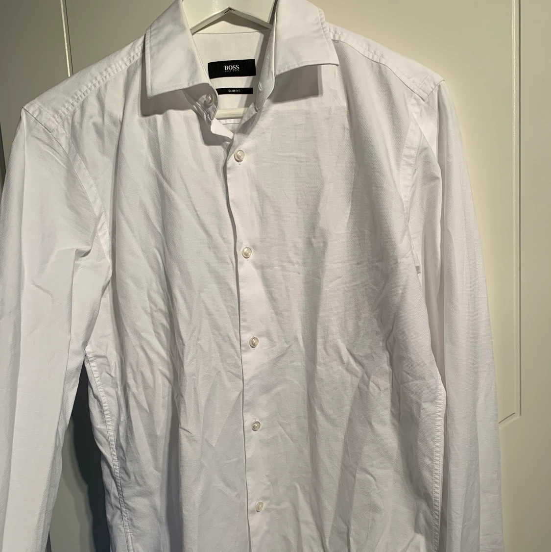 Vit Hugo boss skjorta - 90