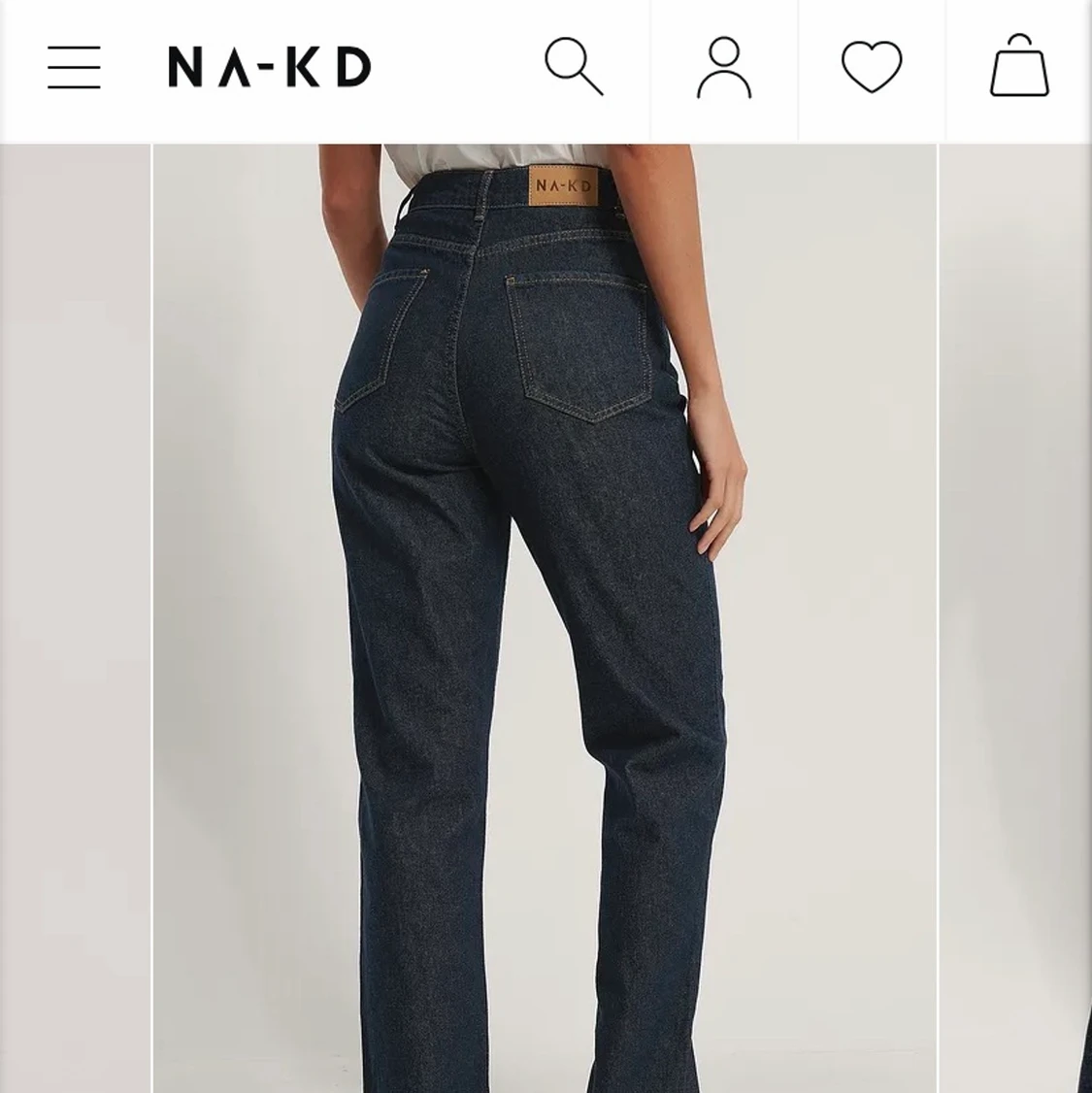 Snygga jeans med slits  - 91