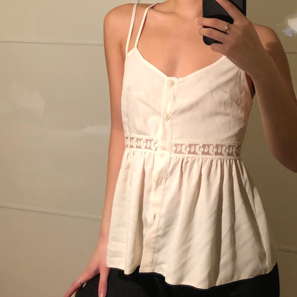 Vit topp S