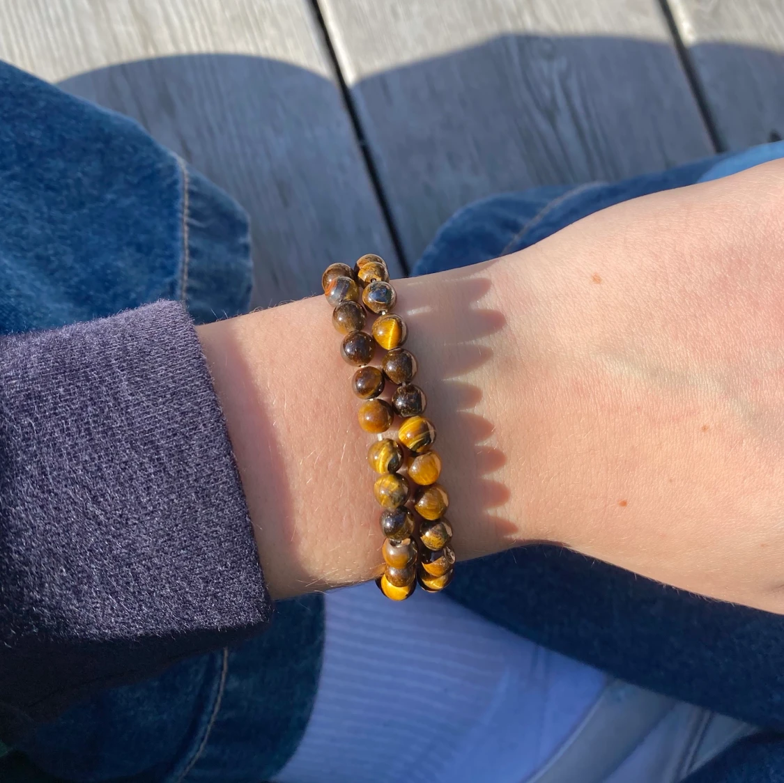 tigers eye armband 💛