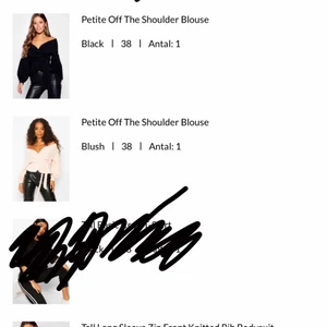 fina toppar från boohoo - helt nya toppar från booho, hör av er i meddelanden om priser