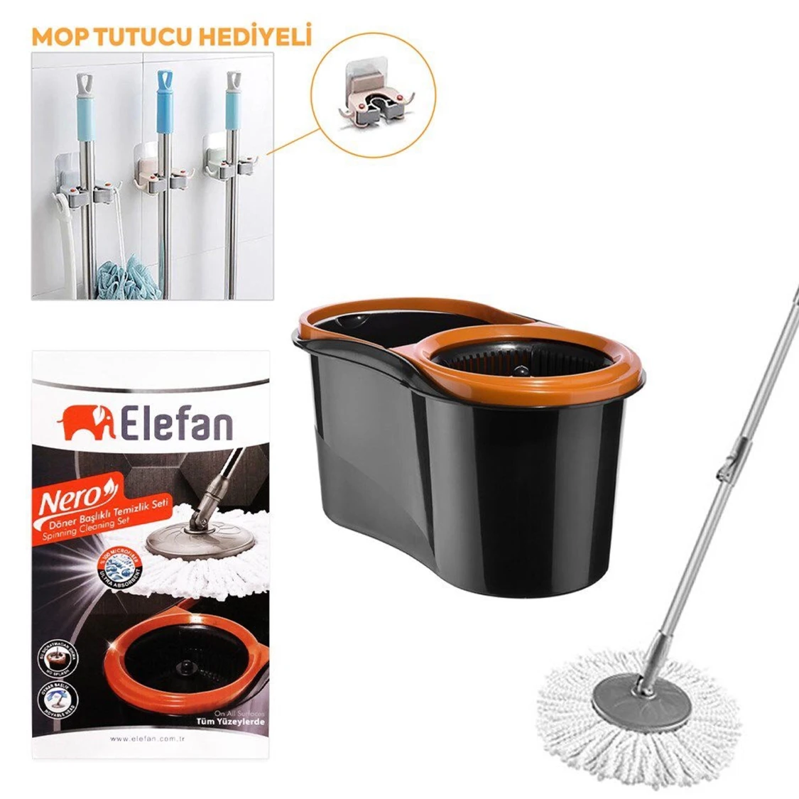 Hel ny oöppnad rengöring mopp sett - 90