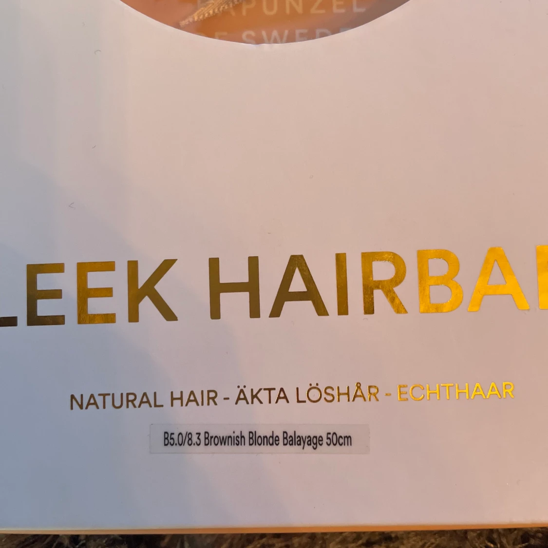 Äkta hår Hairband  - 90