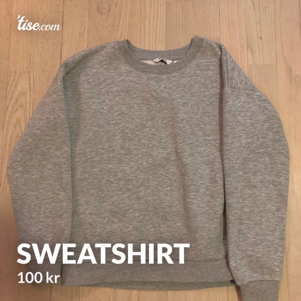 Sælfger denne grå sweater fra b.Young. Den er aldrig blevet brugt, og derfor ingen tegn på slid.                                                       Mindste pris : 100kr.            Ny pris : 250kr. Hoodies.