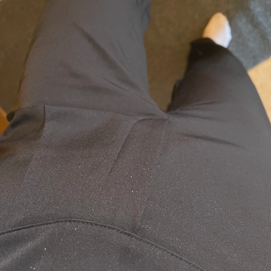 Svarta raka kostymbyxor - 91