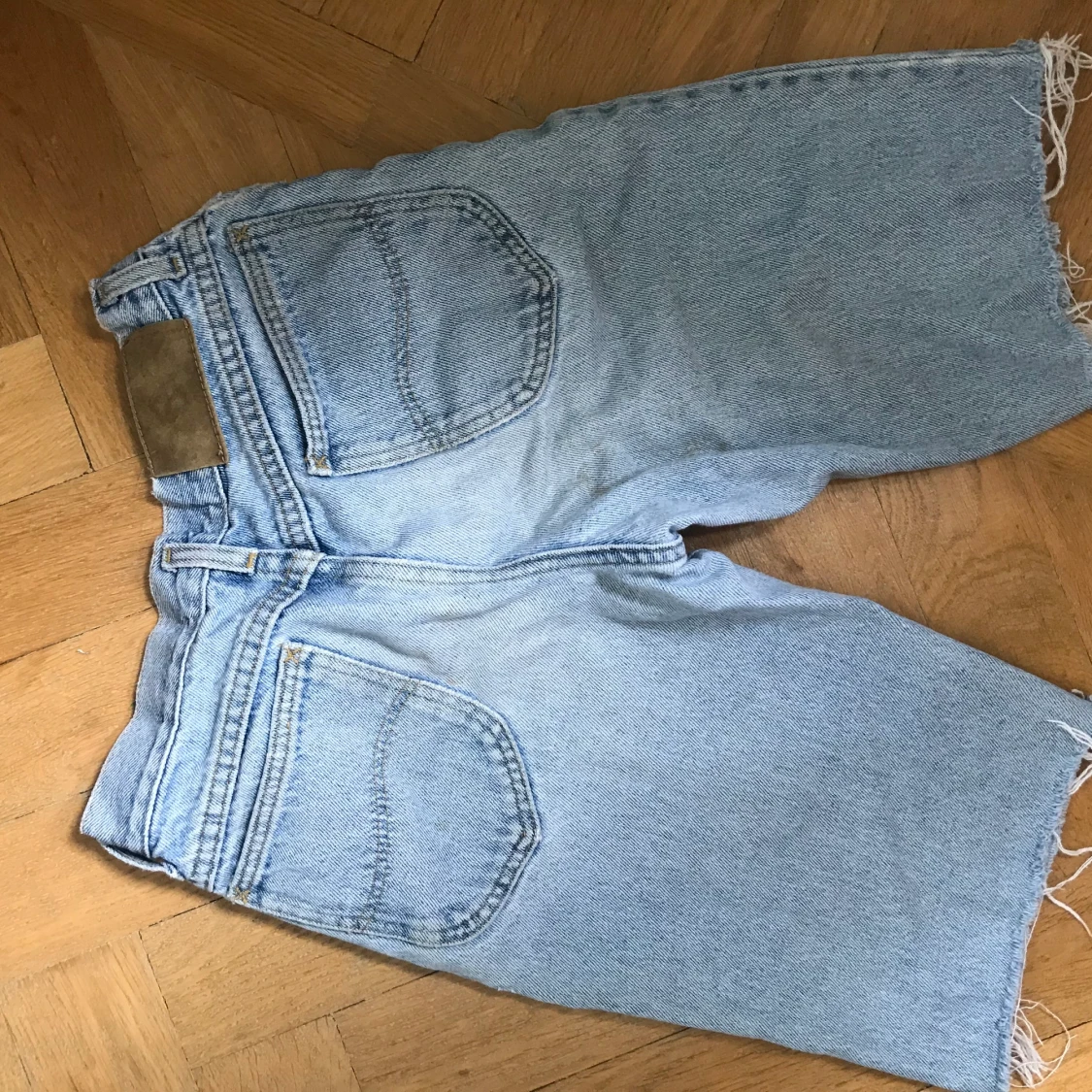 Långa jeansshorts - 90