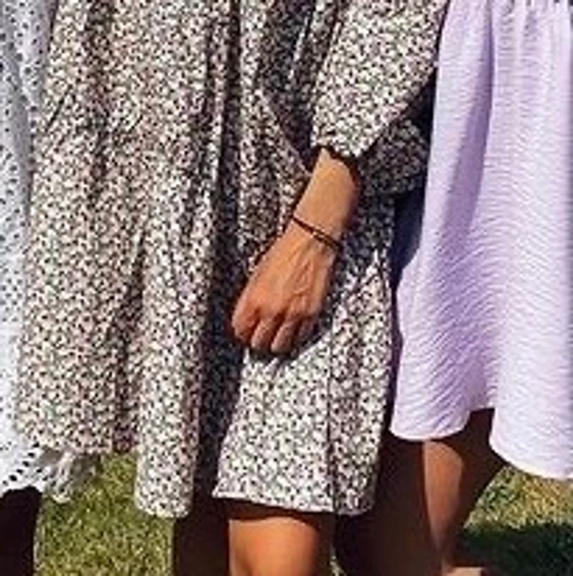 Blommig klänning från HM