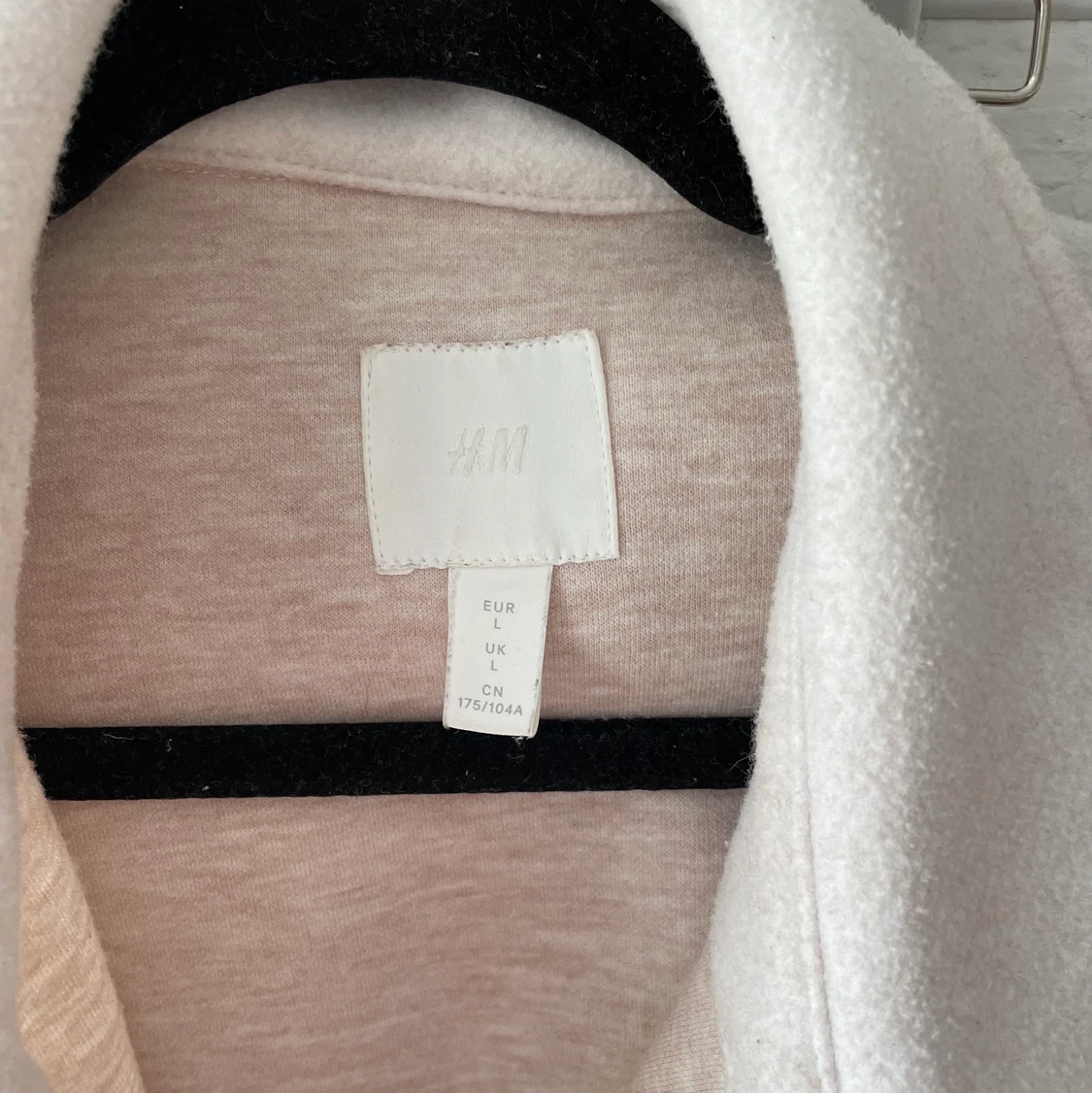 Vit/beig jacka  - 90