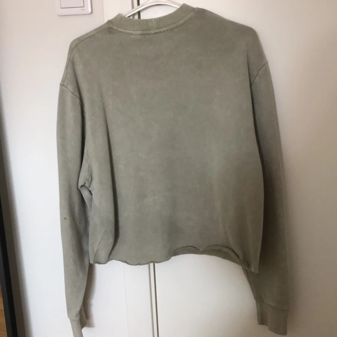 Grå Sweatshirt med tryck - 90