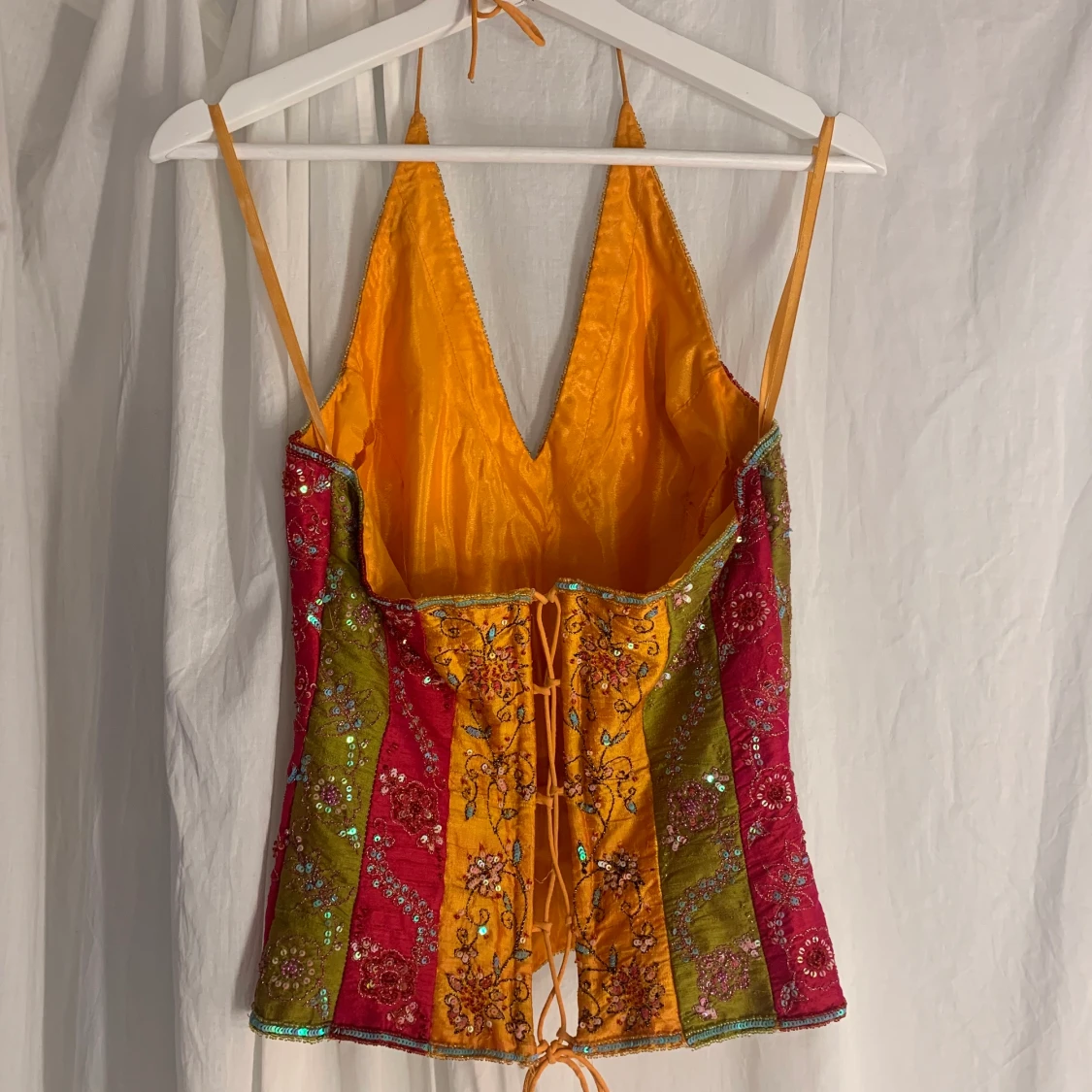 Halterneck topp - 90