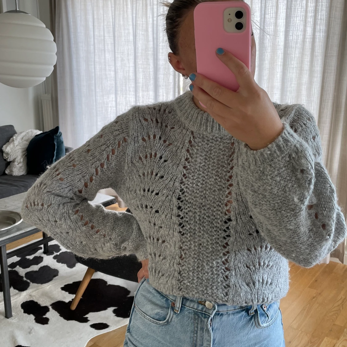Stickad tröja - 90