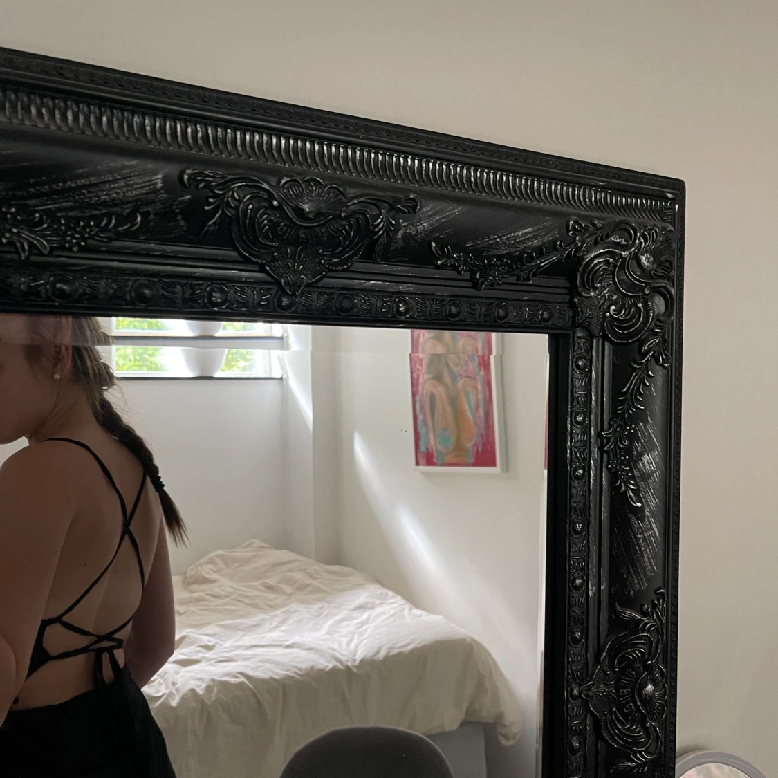 Svart sidenklänning från Nelly - 90