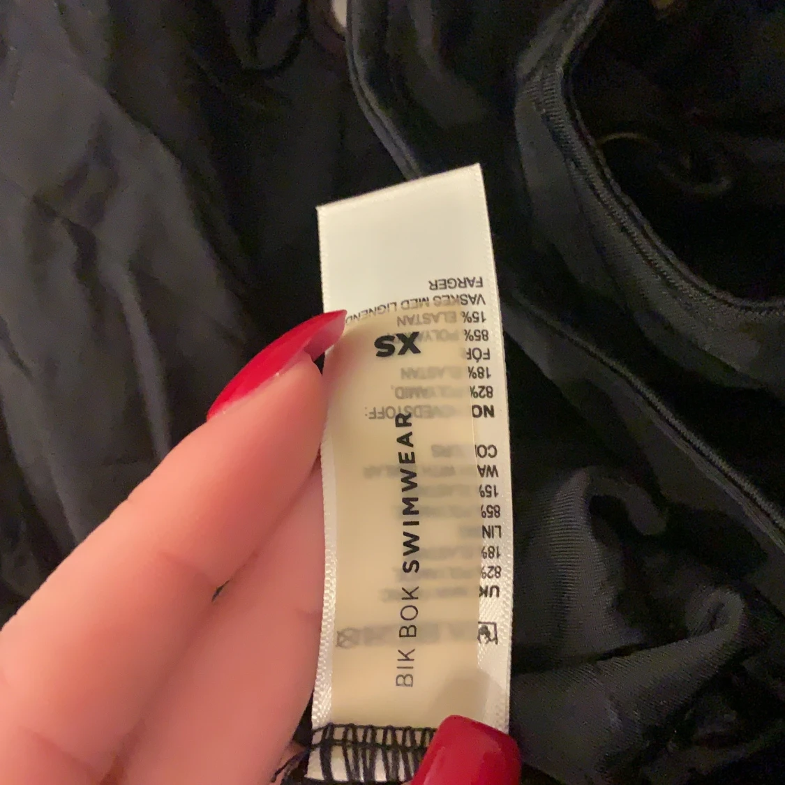 Baddräkt med snörning  - 91