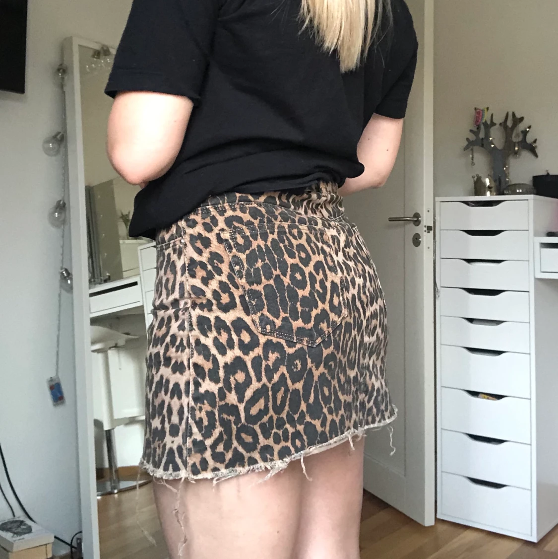 Leopard kjol från Zara  - 91