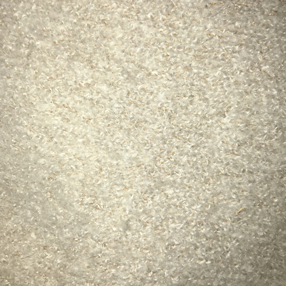 Beige stickad tröja med krage - 90